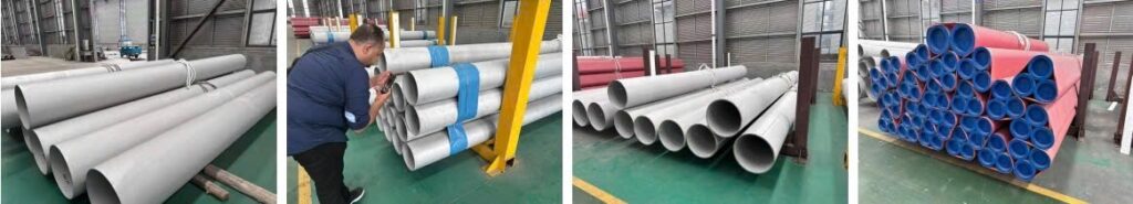 inox 304 dạng ống hàn công nghiệp