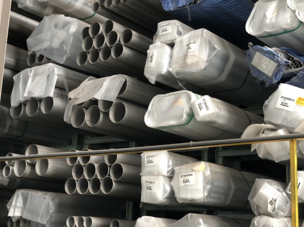 Kho ống hộp inox 304