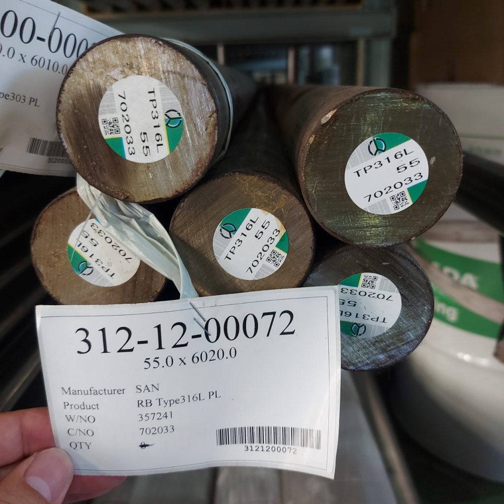 Cây Đặc (Láp Tròn) Inox 316/316L 