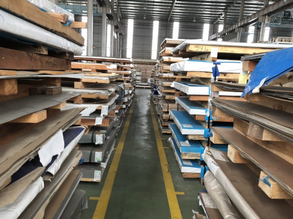 Kho tấm inox 304