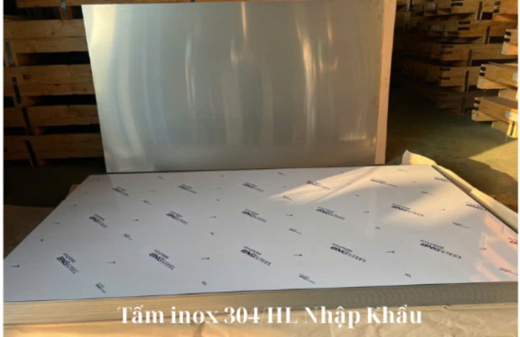 Tấm inox 304 dày 1.2mm