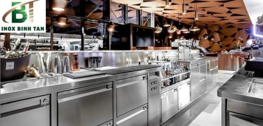 Tủ bếp inox 304
